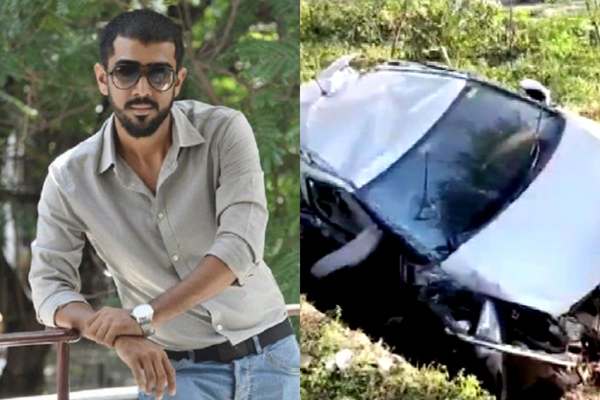 News18 Telugu - Abhiram Daggubati: యాక్సిడెంట్కు గురైన రానా తమ్ముడు అభిరామ్ దగ్గుబాటి కారు.. | rana daggubati brother abhiram daggubati car accident at manikonda- Telugu News, Today's Latest News in Telugu