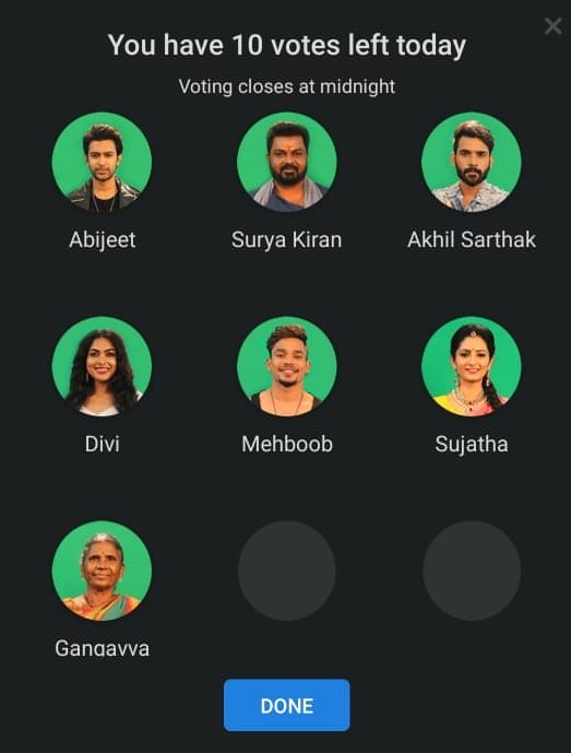 హాట్ స్టార్లో బిగ్ బాస్ ఓటింగ్ పద్దతి (Bigg Boss 4 Telugu)