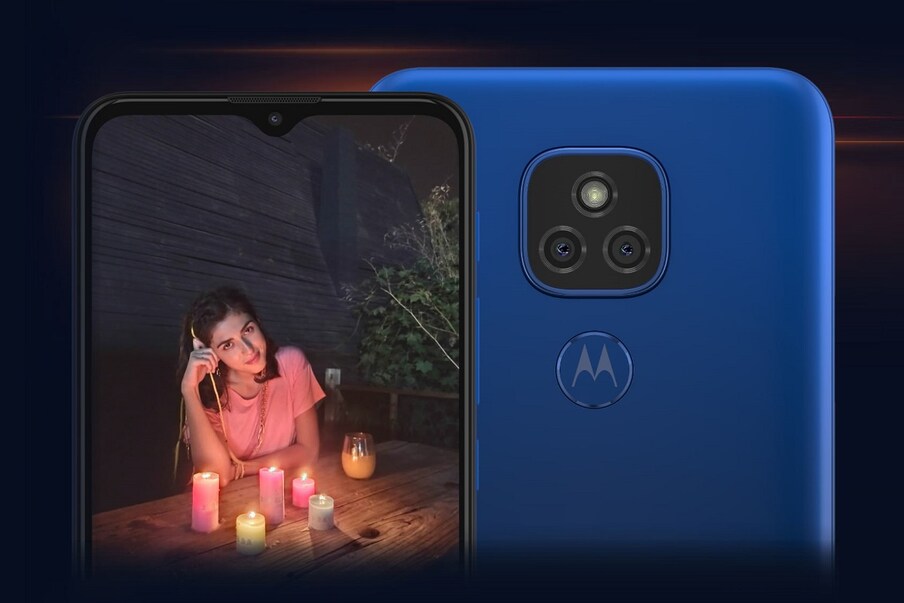  Motorola E7 Plus: లెనోవోకు చెందిన మోటోరోలా ఇండియాలో చాలాకాలం తర్వాత ఈ సిరీస్‌లో మోటోరోలా ఈ7 ప్లస్ రిలీజ్ చేసింది. ఈ స్మార్ట్‌ఫోన్‌లో లేటెస్ట్ క్వాల్కమ్ స్నాప్‌డ్రాగన్ 460 ప్రాసెసర్, 48 మెగాపిక్సెల్ డ్యూయెల్ కెమెరా, 5,000ఎంఏహెచ్ బ్యాటరీ, 10వాట్ ఫాస్ట్ ఛార్జింగ్ సపోర్ట్ లాంటి ప్రత్యేకతలు ఉన్నాయి. మోటోరోలా ఈ7 ప్లస్ స్మార్ట్‌ఫోన్‌లో డెడికేటెడ్ గూగుల్ అసిస్టెంట్ బటన్ కూడా ఉంటుంది. స్పెసిఫికేషన్స్ చూస్తే 6.5హెచ్‌డీ+ డిస్‌ప్లే ఉంది. క్వాల్కమ్ స్నాప్‌డ్రాగన్ 460 ప్రాసెసర్‌తో పనిచేస్తుంది. (image: Motorola India)