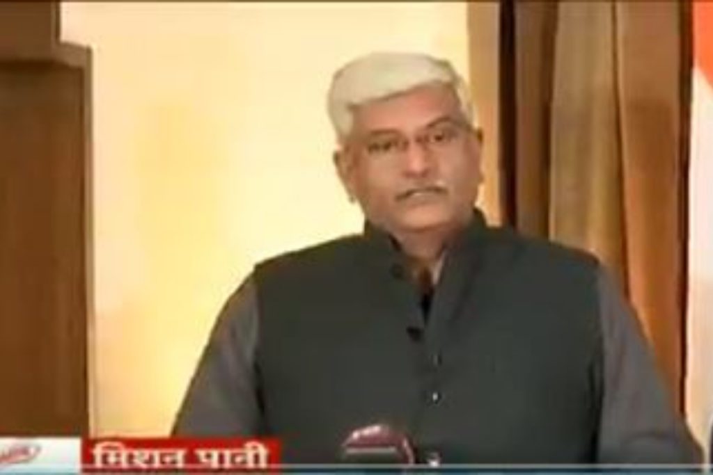  కేంద్ర జలవనరుల శాఖ మంత్రి గజేంద్ర సింగ్ షెకావత్ జల ప్రతిజ్ఞ కార్యక్రమాన్ని చేపట్టారు. దేశం నలుమూలల నుంచి పలువురు ఈ కార్యక్రమంలో పాల్గొన్నారు. మన దేశంలో నీటి కొరత లేదని, కాకపోతే నీటి నిర్వహణ సమర్థంగా ఉండాలన్నారు.