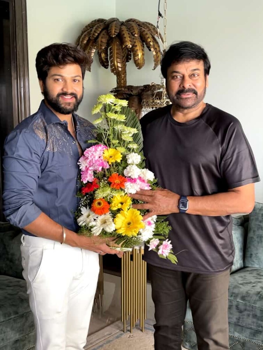  మెగాస్టార్ చిరంజీవిని వాళ్లింట్లో కలిసిన బిగ్‌బాస్ ఫేమ్ సొహైల్ (Twitter/Photo)