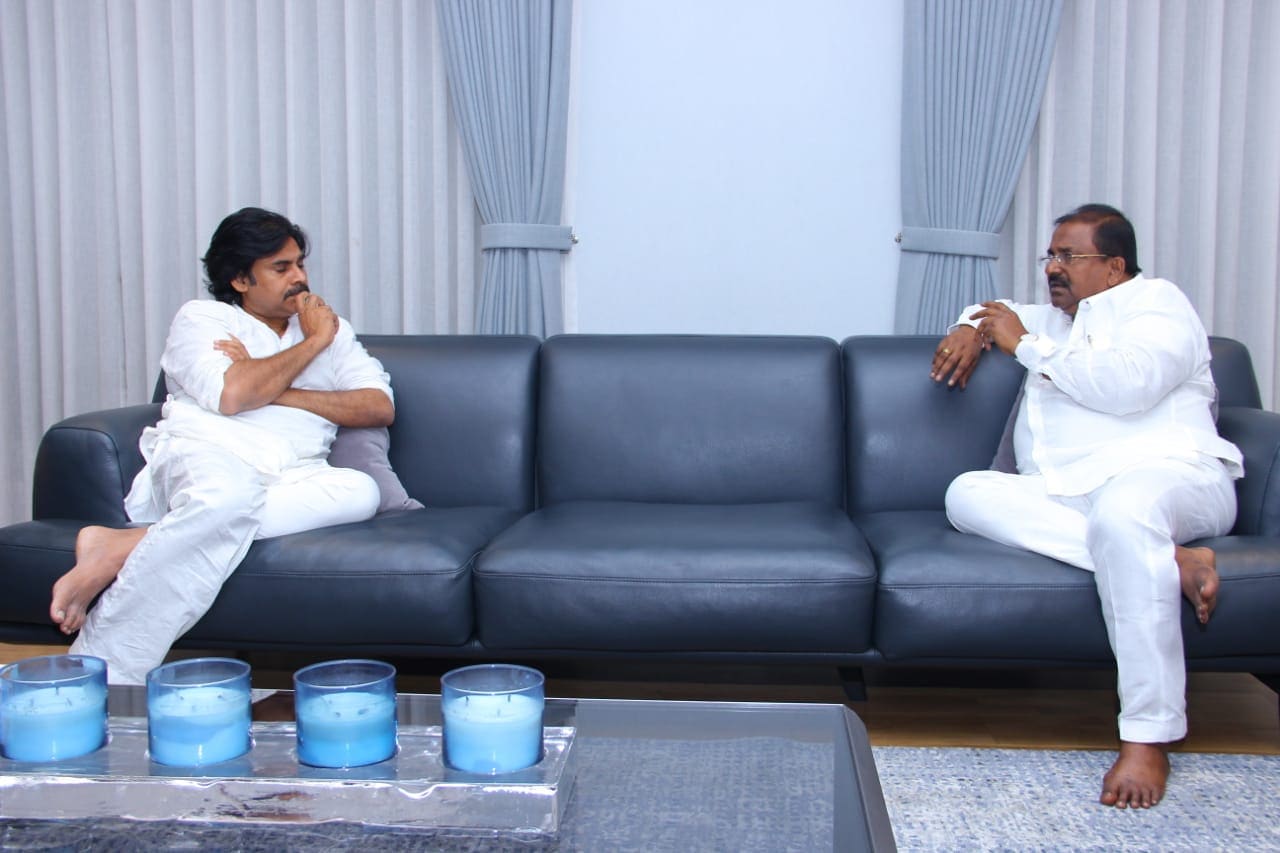 Andhra Pradesh BJP President Somu Veerraju met Janasena Party Chief Pawan Kalyan to discuss about Tirupathi By poll here are the details