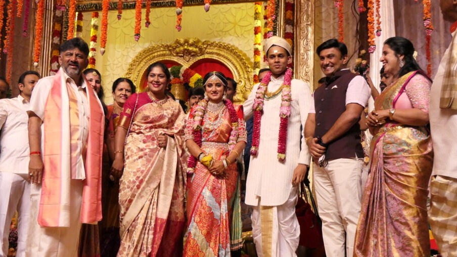  ఐశ్వర్య శివకుమార్ - అమర్త్య హెగ్డేల పెళ్లి ఫొటోలు