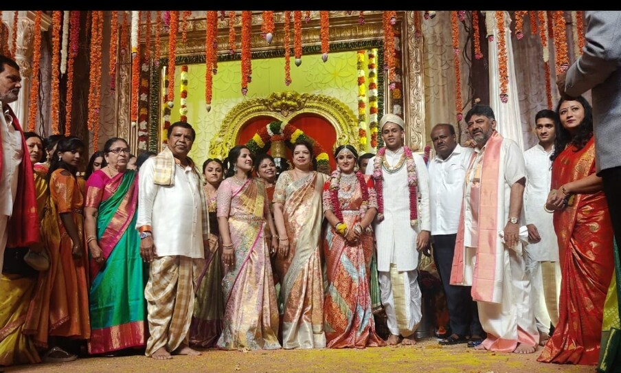  ఐశ్వర్య శివకుమార్ - అమర్త్య హెగ్డేల పెళ్లి ఫొటోలు