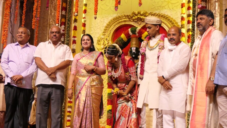  ఐశ్వర్య శివకుమార్ - అమర్త్య హెగ్డేల పెళ్లి ఫొటోలు