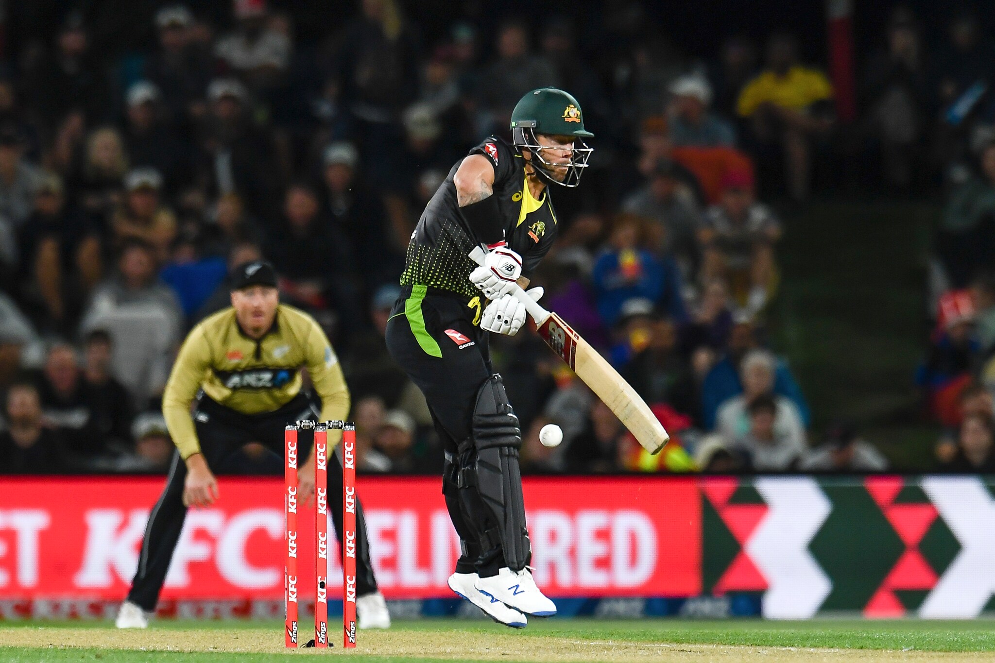  ఆస్ట్రేలియా, న్యూజిలాండ్ మధ్య జరిగిన టీ 20 మ్యాచ్‌ (John Davidson/Photosport via AP)