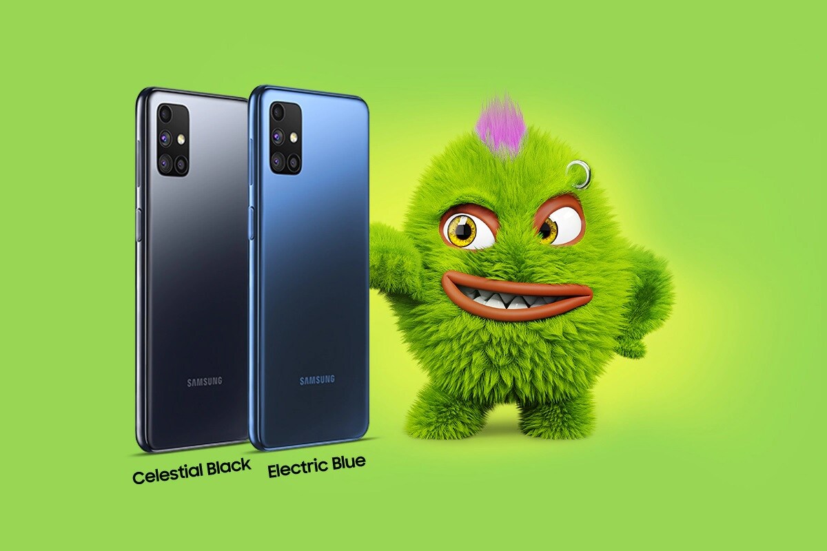  Samsung Galaxy M51: సాంసంగ్ గెలాక్సీ ఎం51 స్మార్ట్‌ఫోన్‌ ఆండ్రాయిడ్ 10+ వన్ యూఐ ఆపరేటింగ్ సిస్టమ్‌తో పనిచేస్తుంది. ఈ స్మార్ట్‌ఫోన్ ఎలక్ట్రిక్ బ్లూ, సెలెస్టియల్ బ్లాక్ కలర్స్‌లో లభిస్తుంది. 6జీబీ+128జీబీ వేరియంట్ ధర రూ.22,999 కాగా, 8జీబీ+128జీబీ వేరియంట్ ధర రూ.24,999.