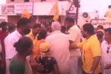 మున్సిపల్ ఎన్నికల ప్రచారంలో మహిళపై చేయి చేసుకున్న అశోక్ గజపతి రాజు