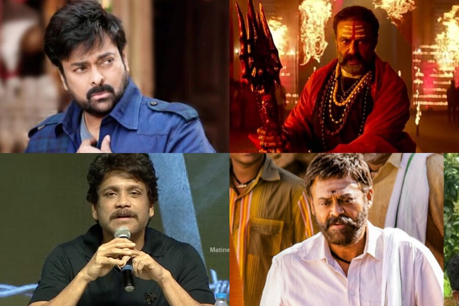  తన తరం హీరోలైన చిరంజీవి, బాలకృష్ణ,నాగార్జునలతో మల్టీస్టారర్ మూవీ చేయలేకపోయిన వెంకటేష్. కానీ త్రిమూర్తులు సినిమాలో ఓపాటలో తన తరం హీరోలైన బాలయ్య, చిరు, నాగ్‌లతో పాటు కృష్ణ, కృష్ణంరాజు, శోభన్ బాబులతో స్క్రీన్ షేర్ చేసుకున్నారు వెంకటేష్.  (Facebook/Photos)