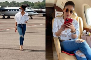 రజనీ కోసం ప్రత్యేక విమానంలో హైదరాబాద్ చేరుకున్న లేడీ సూపర్ స్టార్..