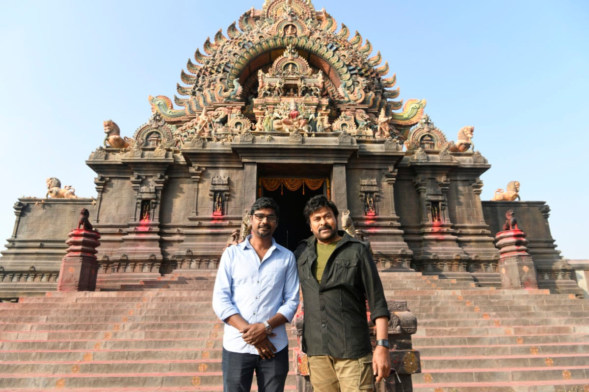 Chiranjeevi Acharya movie,Chiranjeevi Acharya movie dharmasthali temple set,Chiranjeevi Acharya movie dharmasthali temple set budget 20 crores,Chiranjeevi ram charan Acharya movie dharmasthali temple set,Chiranjeevi koratala siva Acharya movie dharmasthali temple set,Chiranjeevi Acharya movie release date,telugu cinema,కొరటాల శివ చిరంజీవి,చిరంజీవి ఆచార్య ధర్మస్థలి టెంపుల్ సెట్,20 కోట్లతో చిరంజీవి ఆచార్య ధర్మస్థలి టెంపుల్ సెట్