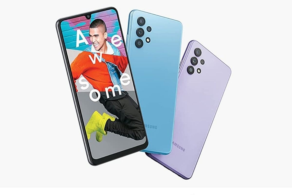  Samsung Galaxy A32: ఈ ఫోన్ ను రూ. 20, 499తో సొంతం చేసుకోవచ్చు. ఎస్బీఐ క్రెడిట్ కార్టుతో కొనుగోలు చేస్తే ఈ ఫోన్ పై రూ. 1,250 తక్షణ డిస్కౌంట్ పొందొచ్చు. ఈ ఫోన్ ప్రస్తుత సేల్ లో బ్లాక్, బ్లూ కలర్ ఆప్షన్లలో అందుబాటులో ఉంది. 5,000mAh బ్యాటరీ ఈ ఫోన్ సొంతం.