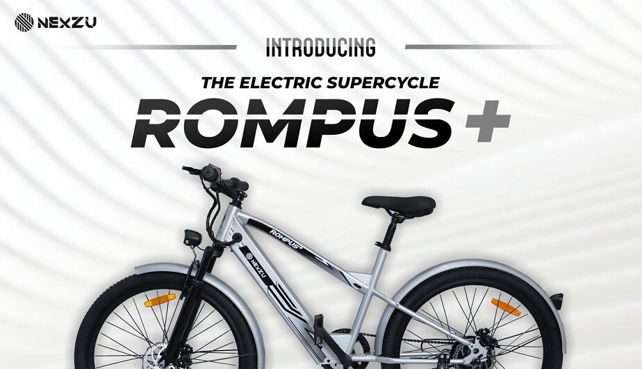  ఈ సైకిళ్లలో రొంపస్ (Rompus), రొంపస్ ప్లస్ (Rompus +), రోడ్ లార్క్ (RoadLark), రోడ్ లార్క్ కార్గో (RoadLark cargo అనే నాలుగు రకాలు ఉన్నాయి. (image credit - https://nexzu.in)