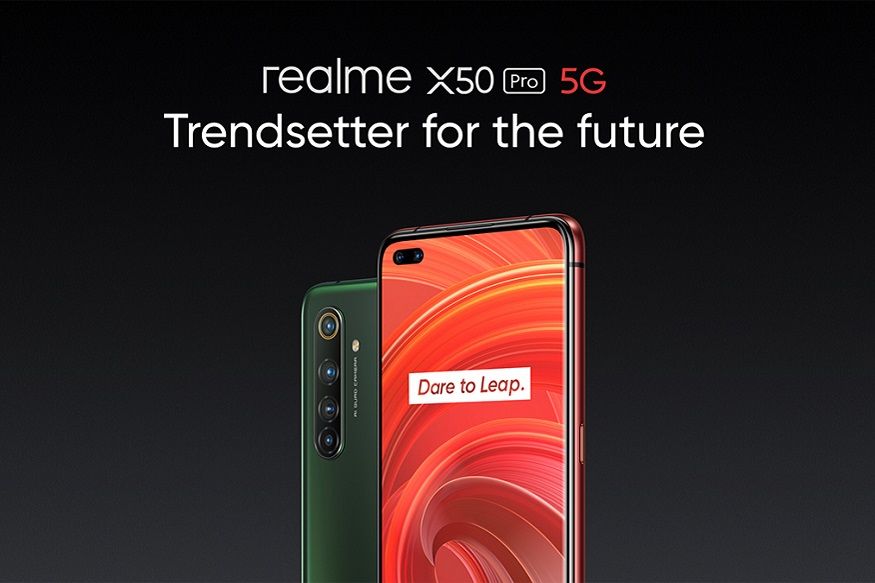  2. రియల్‌మీ ఎక్స్50 ప్రో 5జీ స్మార్ట్‌ఫోన్ 8జీబీ+128జీబీ వేరియంట్ అసలు ధర రూ.41,999. కానీ ఫ్లిప్‌కార్ట్ షాప్ ఫ్రమ్ హోమ్ డేస్ సేల్‌లో రూ.24,999 ధరకే సొంతం చేసుకోవచ్చు. అంటే రూ.17,000 డిస్కౌంట్ లభిస్తుంది. (image: Realme India)