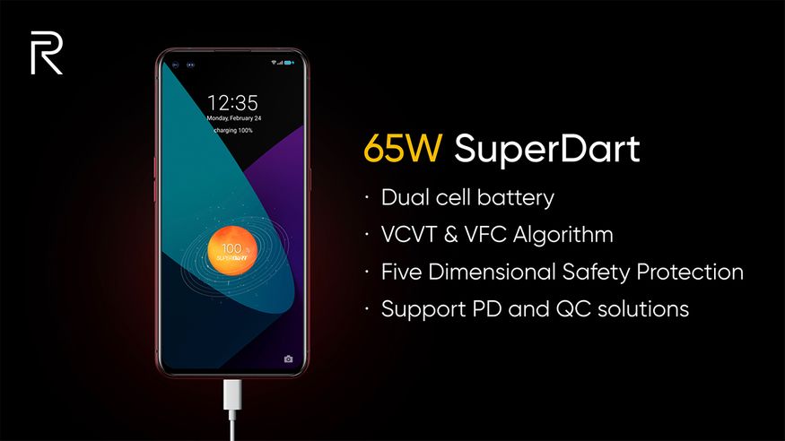  6. రియల్‌మీ ఎక్స్50 ప్రో 5జీ స్మార్ట్‌ఫోన్‌లో 4200 ఎంఏహెచ్ బ్యాటరీ ఉంది. 65వాట్ సూపర్ డార్ట్ ఛార్జ్ టెక్నాలజీని సపోర్ట్ చేస్తుంది. (image: Realme India)