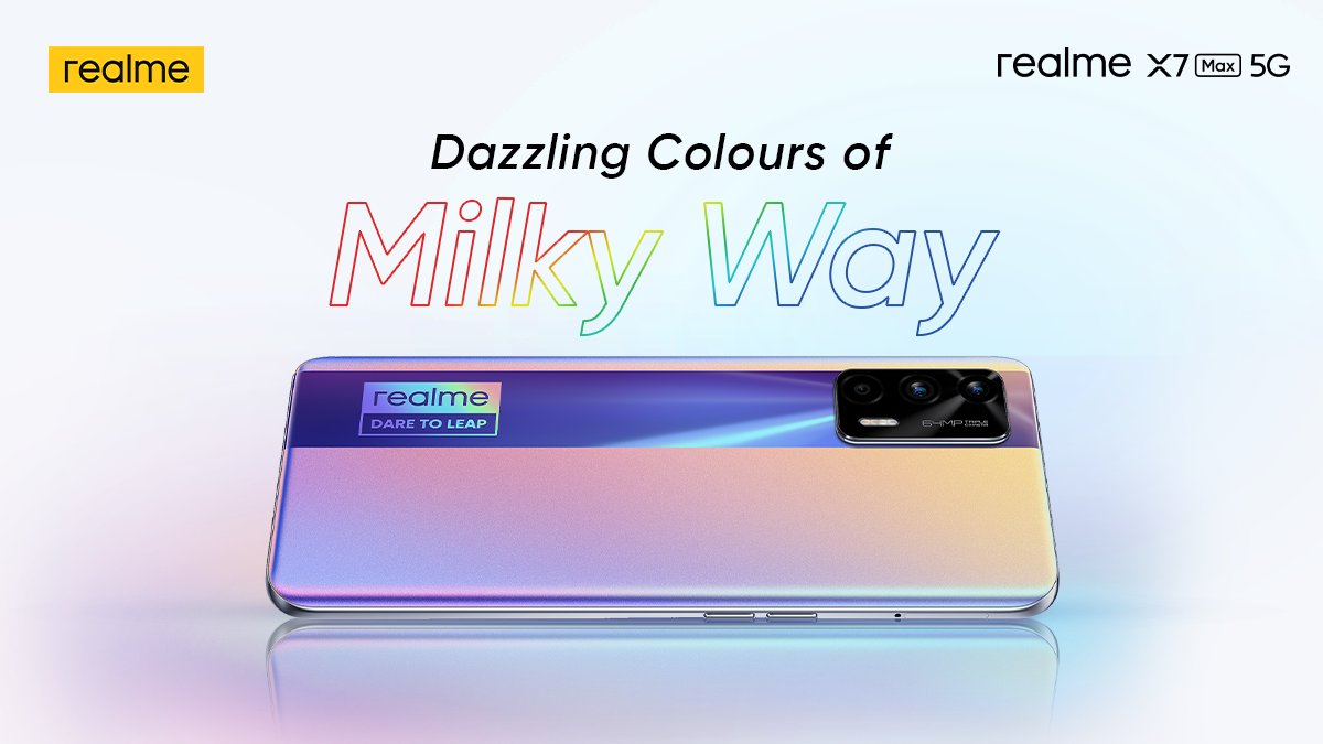 Realme X7 Max 5g Milky Way Colour Variant Sale Today On Flipkart Know Price Specifications And