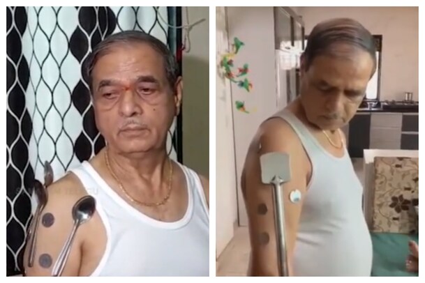 Magnatic Body: అతడి శరీరం అయస్కాంతంలా మారింది.. వైరల్ గా మారిన వీడియో..