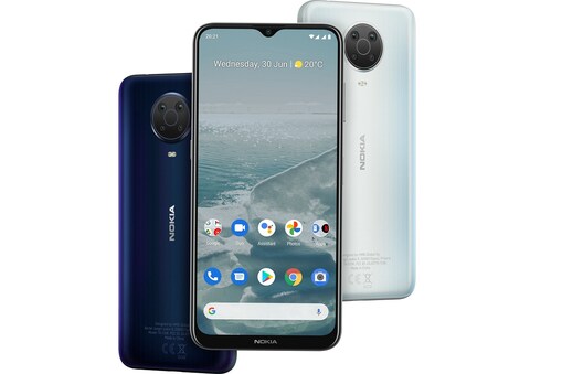 Nokia G20: భారీ బ్యాటరీతో రిలీజైన నోకియా జీ20... ధర ఎంతంటే
(image: Nokia India)