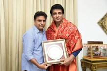 Sonu Sood - KTR: తెలంగాణ మంత్రి కేటీఆర్‌ను కలిసిన రియల్ హీరో సోనూ సూద్..!