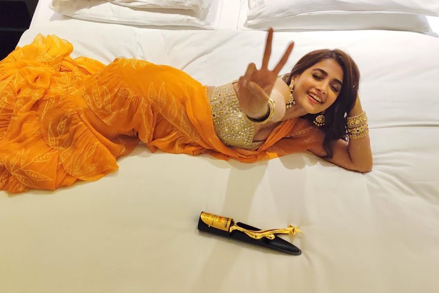  Pooja Hegde : పూజా హెగ్డేకు ఉత్తమ నటి అవార్డ్.. మురిసిపోయిన ముద్దుగుమ్మ.. Photo : Instagram