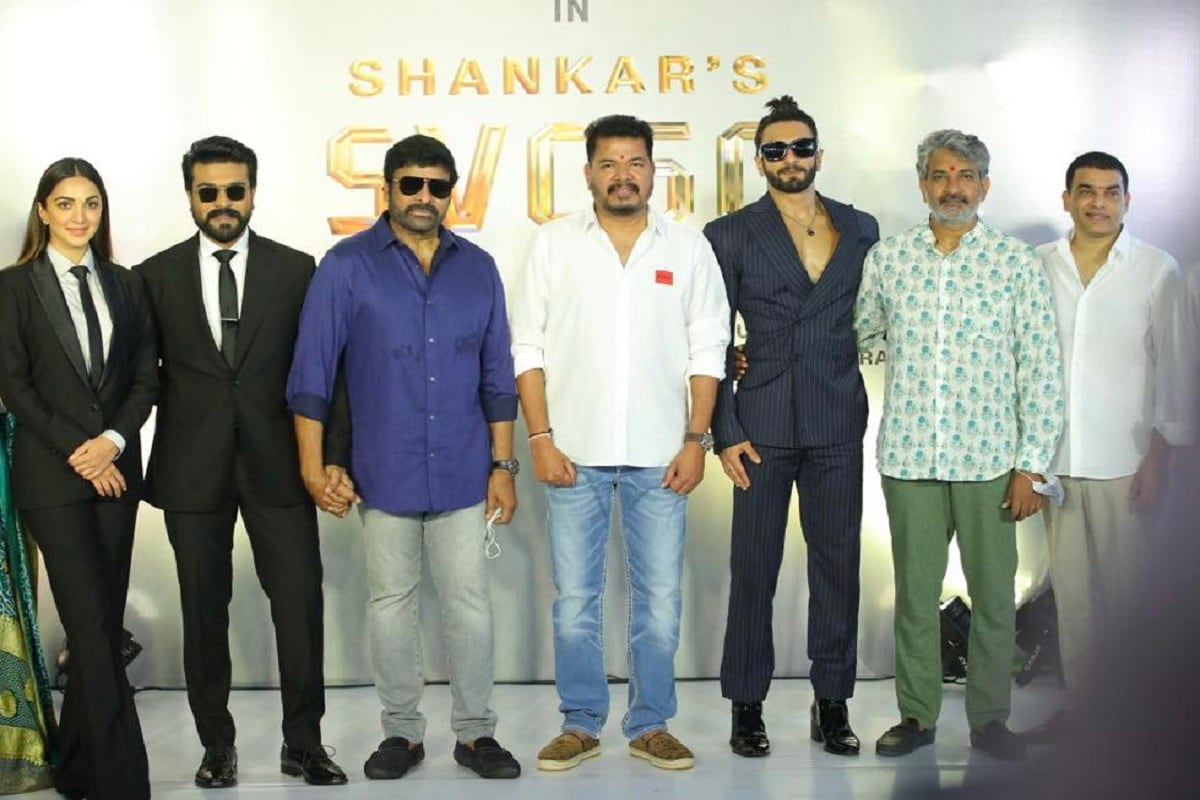 Ram Charan Shankar Dil Raju Kiara Advani Crazy Project Launched Today With Pooja Ceremony Coconut Broken Event Chiranjeevi Rajamouli Ranveer Singh Chief Guests,Ram Charan - Shankar : పూజా కార్యక్రమాలతో లాంఛనంగా ప్రారంభమైన రామ్ చరణ్, శంకర్ మూవీ..,Ram Charan Shankar movie Starts,Ram Charan Shankar Movie Starts With Pooja Ceremony,Ram Charan Shankar First Poster,Ram Charan Shankar,RAm Charan Shankar Movie Title Vishwambhara,Ram Charan Shankar film update, salman khan, Ram Charan Shankar film news, Ram Charan films, Ram Charan birthday celebrations, Ram Charan birthday, Alia Bhatt for Rajamouli RRR, ss rajamouli,alia bhatt movies,Dil Raju,Shankar,RRR Release Date,Ram Charan Shankar Kiara Advani,Kiara Advani In Ram Shankar Movie,Shankar - Ram Charan - Dil Raju,Dil Raju Ram Charan Mets Shankar,Ram Charan,Shankar,Ram Charan Shankar Crazy Update,Ram Charan Shankar Salman Khan,Ram Charan Shankar Ranveer Singh,Ram Charan Shankar Chiranjeevi Pawan Kalyan,Ram Charan Shankar Updendra,Ram Charan Shankar Sudeep,Ram Charan Shankar Mohanlal,Ram Charan Shankar vijay sethpathi,Ram Charan Shankar Suriya,Ram Charan Shankar film update, salman khan, Ram Charan Shankar film update salman khan will be seen in a key role, Ram Charan Shankar film, anirudh ravichander , Ram Charan news, Ram Charan Shankar film update, Ram Charan films, Ram Charan birthday celebrations, Ram Charan birthday,Ram Charan letter to fans,Ram Charan on corona,Ram Charan to Romance with Alia Bhatt for Rajamouli RRR,alia bhatt,ram charan,alia bhatt and ram charan to romance in ss rajamouli’s rrr,ss rajamouli,alia bhatt movies,rrr movie,alia bhatt, ram charan songs,alia bhatt ranbir kapoor love story,alia bhatt rrr,ram charan rrr teaser,alia bhatt's inshallah movie,రామ్ చరణ్,రామ్ చరణ్ లేఖ, రామ్ చరణ్ పుట్టిన రోజు,రామ్ చరణ్ శంకర్,రామ్ చరణ్ శంకర్ సినిమాలో సల్మాన్ ఖాన్,రామ్ చరణ్ శంకర్ సినిమాలో చిరంజీవి పవన్ కళ్యాణ్,రామ్ చరణ్ శంకర్ ఉపేంద్ర సుదీప్,రామ్ చరణ్ శంకర్ రణ్‌‌వీర్ సింగ్,రామ్ చరణ్ శంకర్ విజయ్ సేతుపతి సూర్య,రామ్ చరణ్ సరసన కియారా అద్వానీ,రామ్ చరణ్ శంకర్ సినిమాలో హీరోయిన్‌గా కియారా అద్వానీ,విశ్వంభర,రామ్ చరణ్ శంకర్ ఫస్ట్ పోస్టర్,పూాజా కార్యక్రమాలతో ప్రారంభమైన రామ్ చరణ్ శంకర్ మూవీ