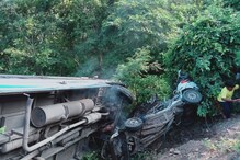 Peddapalli Bus Accident: పెద్దపల్లి జిల్లాలో విషాదం.. ఆర్టీసీ బస్సు, కారు ఢీ.. లోయలోకి పడి