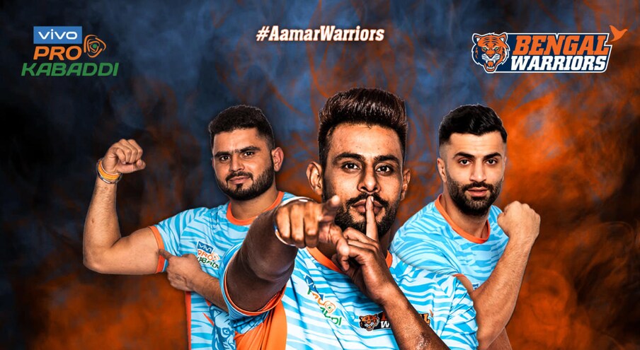  బెంగాల్ వారియర్స్ (Bengal Warriors) : బెంగాల్ వారియర్స్ జట్టును బర్త్‌రైట్ గేమ్స్ అండ్ ఎంటర్‌టైన్‌మెంట్స్ అనే సంస్థ కొనుగోలు చేసింది. ఇది ఫ్యూచర్ గ్రూపలో ఒక సబ్సిడరీ. ఈ జట్టులో సినిమా యాక్టర్ అక్షయ్ కుమార్‌కు కూడా భాగస్వామ్యం ఉన్నది. (PC: PKL)