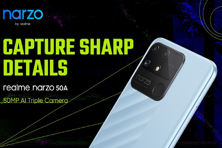  Realme Narzo 50A: రియల్‌మీ నార్జో 50ఏ స్మార్ట్‌ఫోన్ 4జీబీ ర్యామ్ + 64జీబీ స్టోరేజ్ వేరియంట్ ధర రూ.11,499 కాగా, 4జీబీ ర్యామ్ + 128జీబీ స్టోరేజ్ వేరియంట్ ధర రూ.12,499. ప్రీపెయిడ్ లేదా ఎక్స్‌ఛేంజ్ ఆఫర్‌లో రూ.1,000 డిస్కౌంట్ లభిస్తుంది. బేస్ వేరియంట్‌ను రూ.10,499 ధరకే కొనొచ్చు.