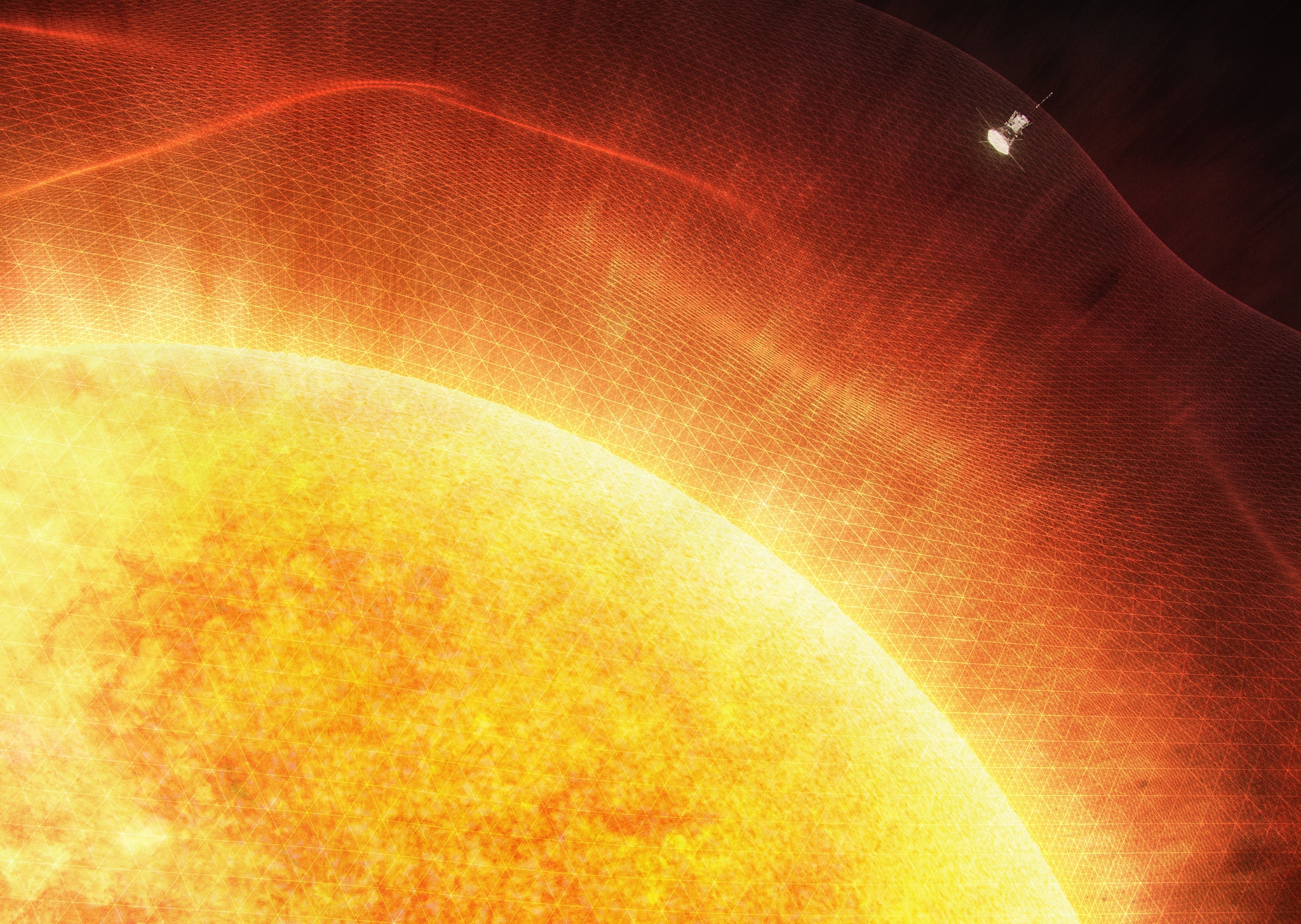 Parker Solar Probe: The first spacecraft in astronomical history to enter the Sun's surface atmosphere.