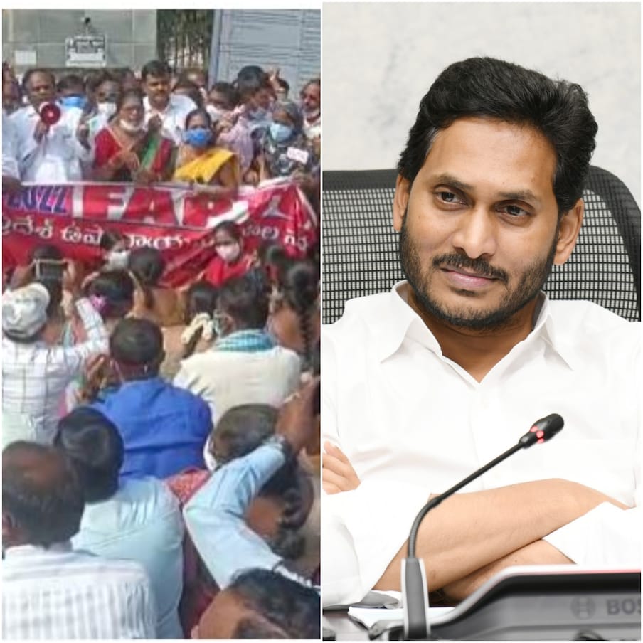  ఆంధ్రప్రదేశ్ ప్రభుత్వ ఉద్యోగులు సమ్మె సైరన్ మోగించనున్నారు. పీఆర్సీపై తీవ్ర అభ్యంతరం వ్యక్తం చేస్తున్న ఉద్యోగులు.. తమ డిమాండ్ల పరిష్కారం కోసం మరింత ఉద్యమించాలని తీర్మానించారు. ఉద్యోగ సంఘాల ఐక్య వేదిక నిర్ణయం మేరకు సమ్మె చేయాలని నిర్ణయించాయి.