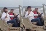 balayya sankranthi: చీరాల బీచ్‌లో బాలయ్య రచ్చ.. భార్యతో రయ్‌రయ్.. viral video