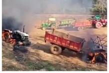 మావోల దుశ్చర్య.. రోడ్డు పనులు జరగకుండా వాహనాలకు నిప్పు.. ట్రాక్టర్లు, జేసీబీలు దహనం