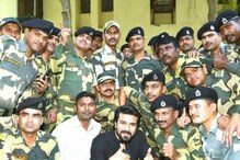 Ram Charan : రియల్ హీరోలతో రామ్ చరణ్.. దేశ సైనికులతో మెగా పవర్ స్టార్ రచ్చ..