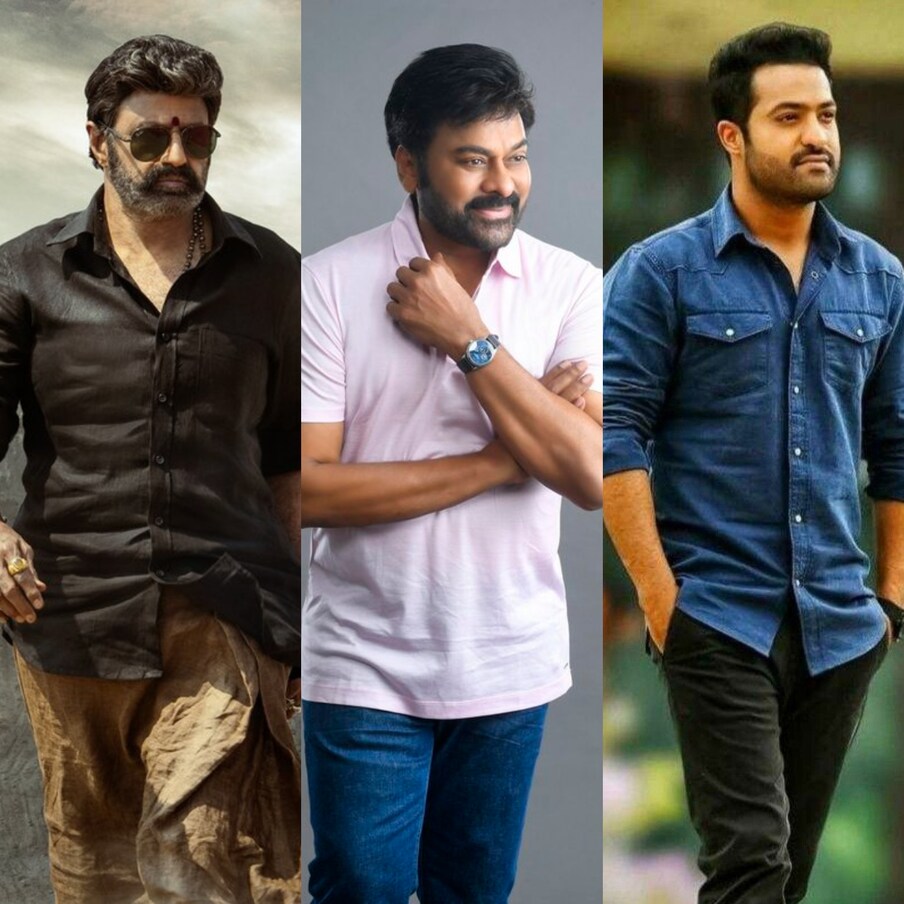  చిరంజీవి రాజకీయాలకు దూరంగానే ఉన్నాడు.. మరోవైపు జూనియర్ ఎన్టీఆర్ కూడా పాలిటిక్స్ అంటేనే నో అంటున్నాడు. మరోవైపు ఇతర హీరోలు కూడా బుద్దిగా సినిమాలు చేసుకుంటున్నారు. మరి రాజకీయాలు ఎక్కడ చేస్తున్నారబ్బా అని కన్ఫ్యూజ్ అవుతున్నారా..? రాజకీయాలు చేస్తున్న మాట నిజమే కానీ నిజ జీవితంలో మాత్రం కాదు. బాలయ్య, పవన్ కళ్యాణ్ లాంటి హీరోలు అటు రాజకీయాలు చేస్తూనే.. ఇటు సినిమాలు చేస్తున్నారు. ప్రస్తుతం తెలుగులో పొలిటికల్ బ్యాక్ డ్రాప్ మూవీస్‌ వరుసగా తెరకెక్కుతున్నాయి. (Twitter/Photo)
