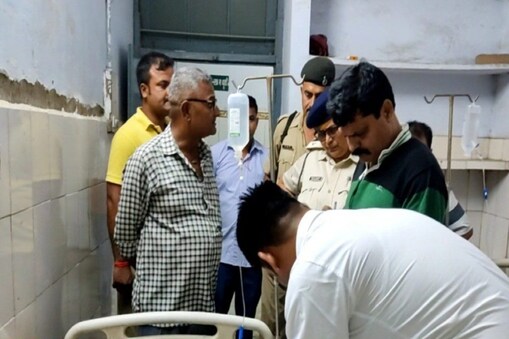 ఆస్పత్రిలో బాధితుడు