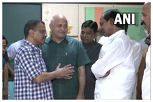 కేజ్రీవాల్​ను కలిసిన కేసీఆర్.. దేశ రాజకీయాల్లో సంచలనాలు నమోదు కాబోతున్నాయని ప్రకటన