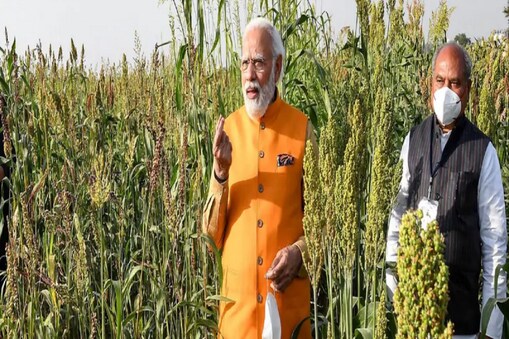 ప్రధాని మోదీ, మంత్రి నరేంద్ర సింగ్ తోమర్