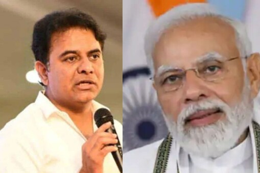 కేటీఆర్​, మోదీ (ఫైల్​)