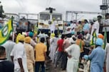 Farmers Protest : ఢిల్లీ సరిహద్దుల్లో మళ్లీ రైతుల ధర్నా..3కి.మీ మేర ట్రాఫిక్ జామ్