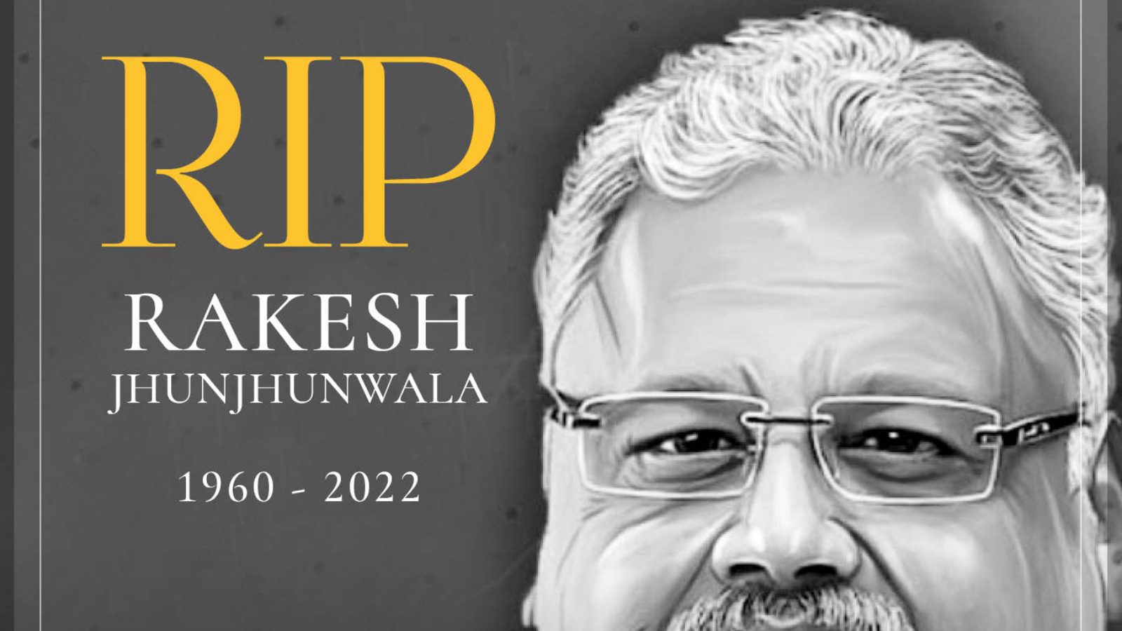 Rakesh Jhunjhunwala Death liquor consumption smoking food habits are the main reason for his