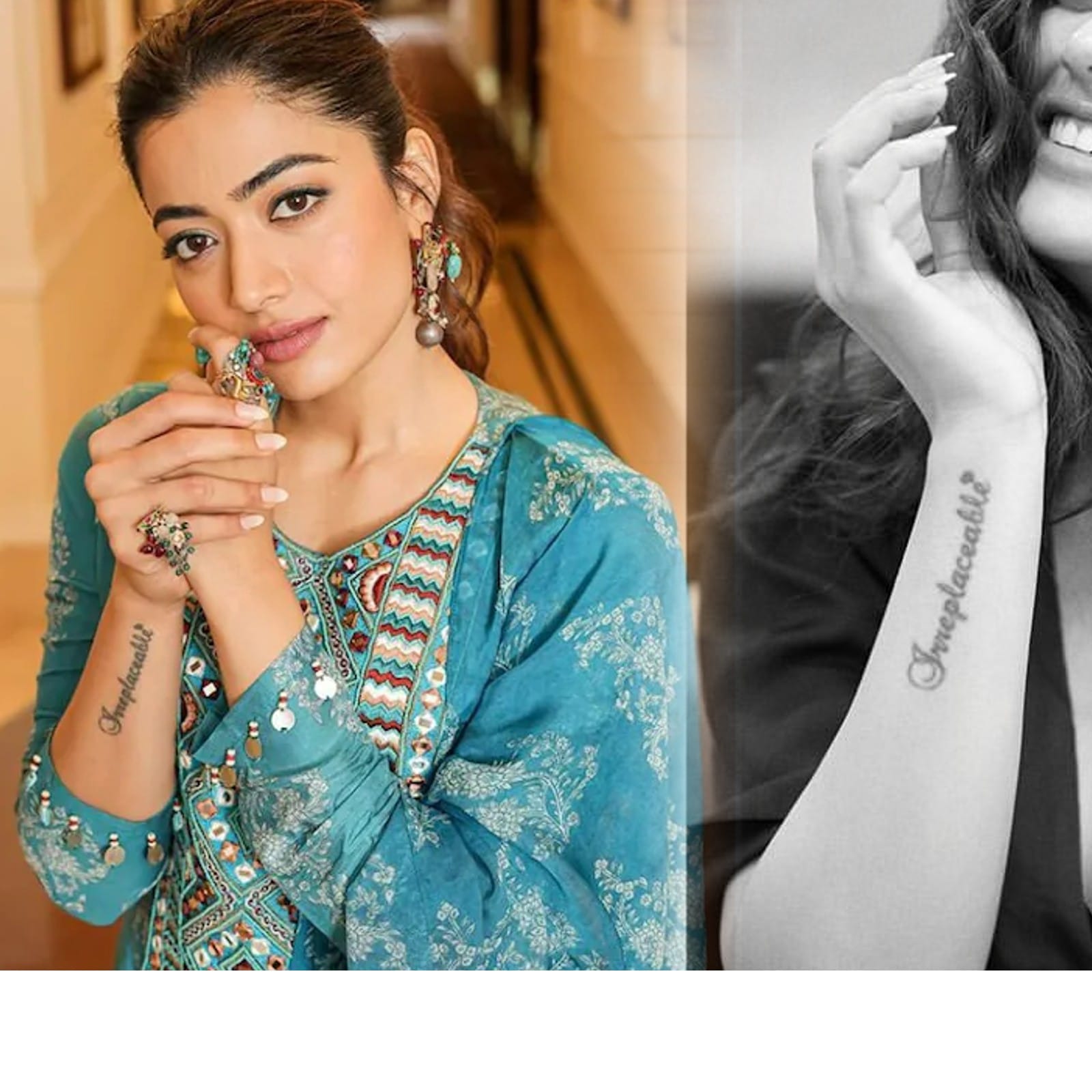 Rashmika mandanna tattoo meaning know here | Rashmika Mandanna: రష్మిక చేతిపై టాటూకు అర్థం ఏంటో తెలుసా ?– News18 Telugu Rashmika mandanna tattoo meaning know here | Rashmika Mandanna: రష్మిక చేతిపై టాటూకు అర్థం ఏంటో తెలుసా ?– News18 Telugu