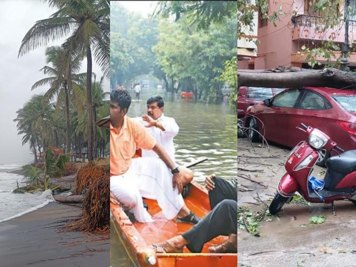 Mandous Cyclone: తీరందాటిన మాండౌస్ తుపాన్‌.. ఆ జిల్లాల్లో బీభత్సం.. 10  మీటర్లు ముందుకొచ్చిన సముద్రం– News18 Telugu
