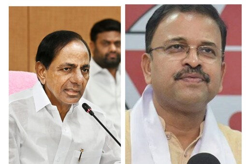 సీఎం కేసీఆర్, మాజీ జేడీ లక్ష్మీ నారాయణ 