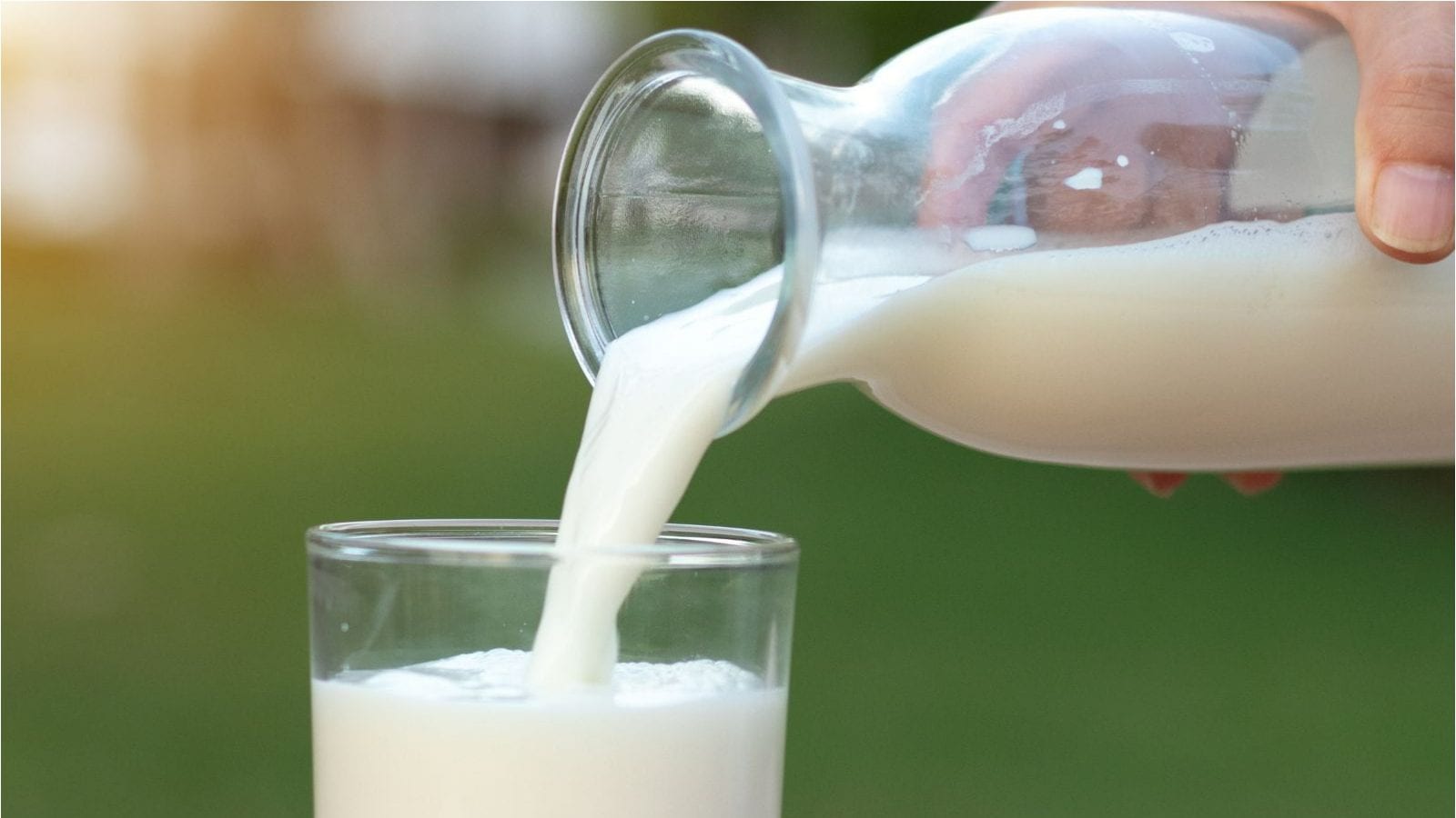 Do you drink milk before going to bed at night...?
