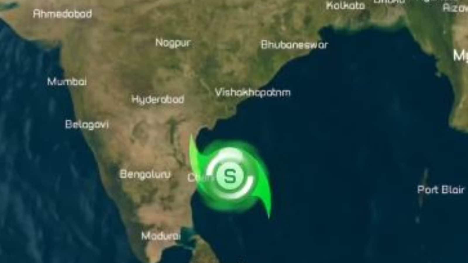 Cyclone Alert : నేడు తీరం దాటనున్న తుఫాను.. తెలుగు రాష్ట్రాలపైనా ...