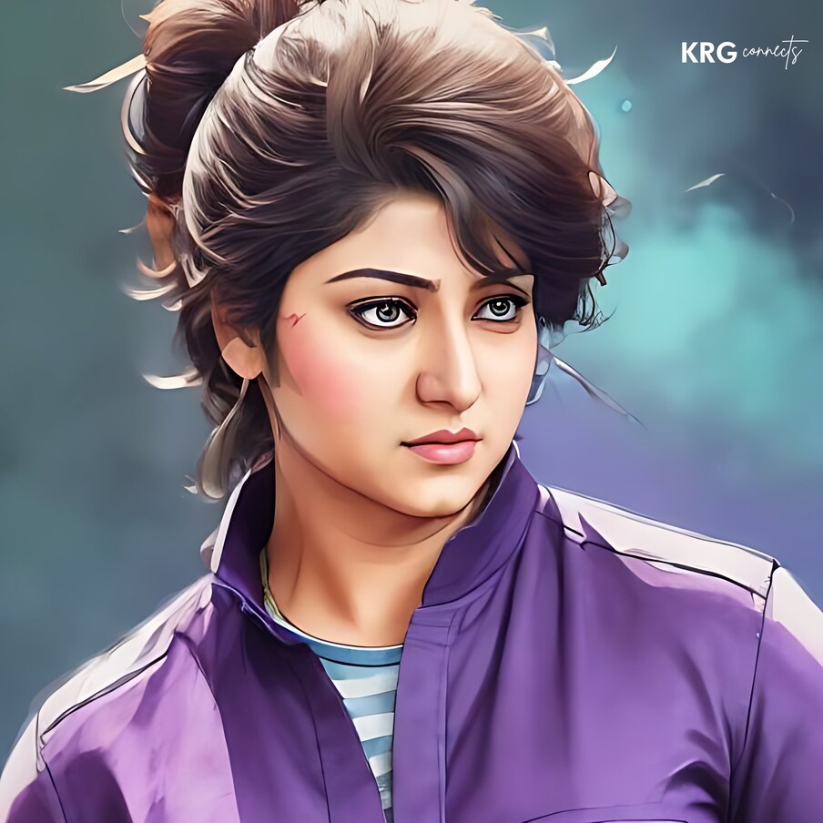  AI మెటావర్స్‌లో క్యూ్ట్‌గా కనిపించింది రాము మాలాశ్రీ. స్టైలిష్ లుక్స్‌లో ఆమెను చూపించింది కృత్రిమ మేథస్సు.