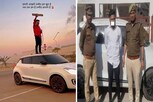 కారు టాప్‌పై నిలబడి హుక్కా తాగుతూ రీల్ వీడియో చేసిన యువకుడు అరెస్ట్