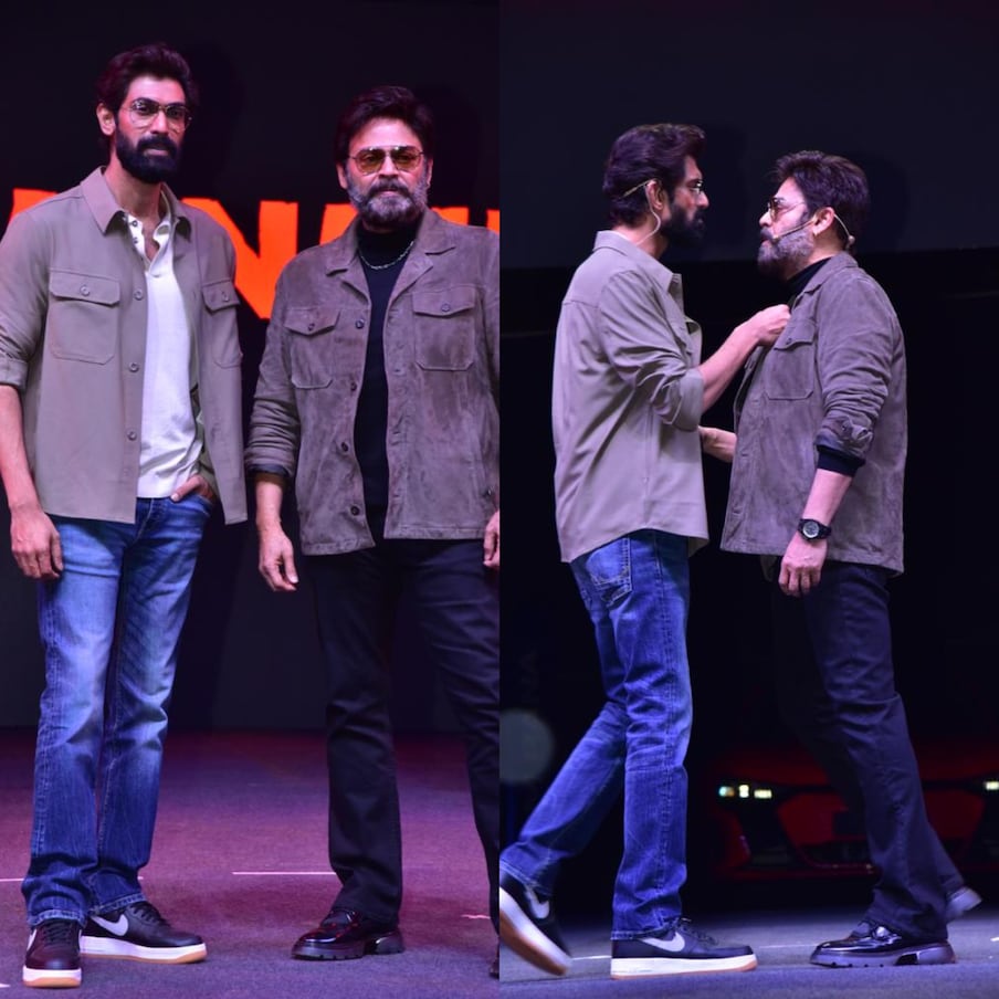  ఇప్పటికే విడుదలైన ఈ వెబ్ సిరీస్ ట్రైలర్‌కు మంచి రెస్పాన్స్ వచ్చింది.‘రానా నాయుడు’ టైటిల్‌తో తెరకెక్కుతోన్న ఈ వెబ్ సిరీస్‌ హిందీతో పాటు తెలుగు, తమిళంతోపాటు ఇతర దక్షిణాది భాషల్లో మార్చి 10 నుంచి స్ట్రీమింగ్ కానుంది. ఈ వెబ్ సిరీస్‌లో  వెంకటేష్ సాల్ట్ అండ్ పెప్పర్ లుక్‌లో కనిపించారు (Twitter/Photo)