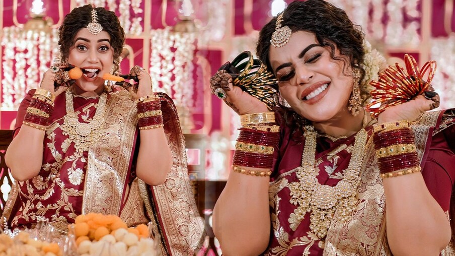  టాలీవుడ్ నటి పూర్ణ త్వరలో తల్లి కాబోతున్నా సంగతి తెలిసిందే. పూర్ణకు గతేడాది జూన్‌లో దుబాయ్ బేస్డ్ బిజినెస్‌మెన్ షానిద్ ఆసిఫ్ అలీతో జరిగింది. తాజాగా పూర్ణ బేబి షవర్ ఫంక్షన్స్ జరుపుకుంది. దీనికి సంబంధించిన లేటెస్ట్‌ పిక్స్ ఆమె అభిమానులతో పంచుకుంది.