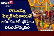 రామయ్య పెళ్లికొడుకాయనే.. అనందంతో భక్తుల వసంతోత్సవం
